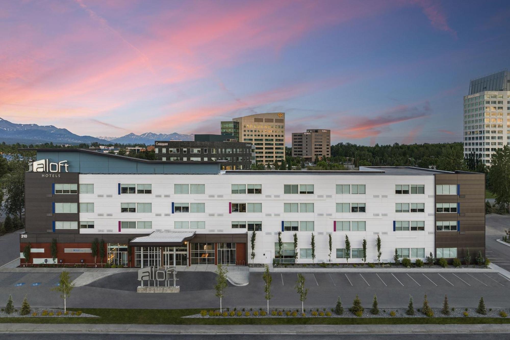 Aloft Anchorage Hotel Exterior photo