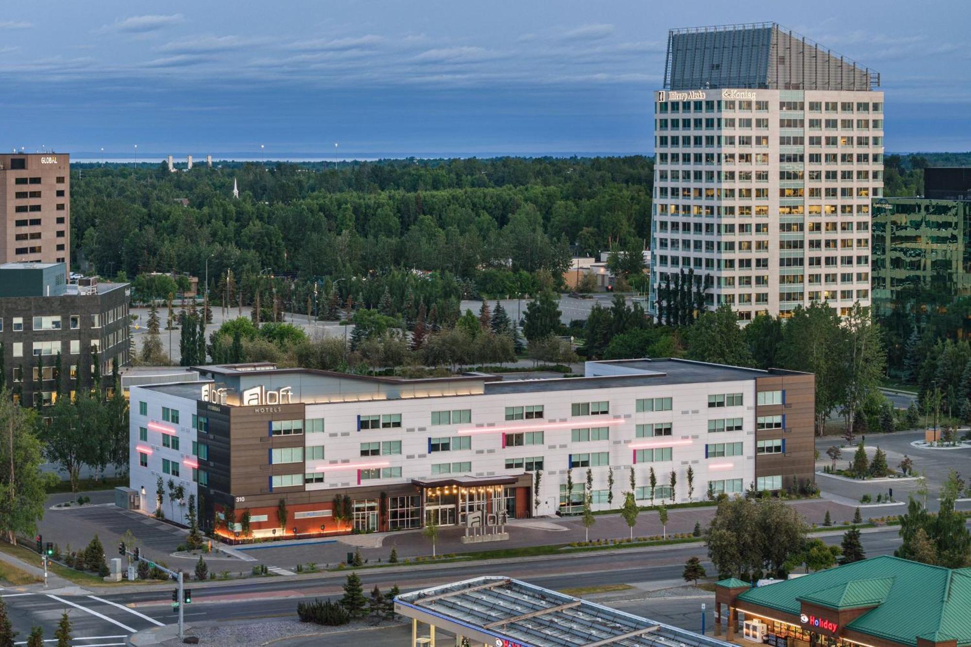 Aloft Anchorage Hotel Exterior photo